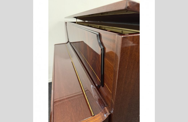 Kemble Empire Upright Piano | Polished Mahogany Finish | UK Delivery In Days | Warranty | P/X | Finance Options | Includes Stool, Home Tuning | Used | Serial Number 235566 - Image 9